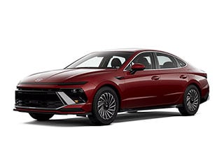 2025 Hyundai Sonata Hybrid Sedan Ultimate red